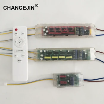 

3 Colors LED driver Infrared remote control LED transformer (30-50W)x2 (30-50W)x4 (40-60W)x4 Input 165-265V Output 250mA