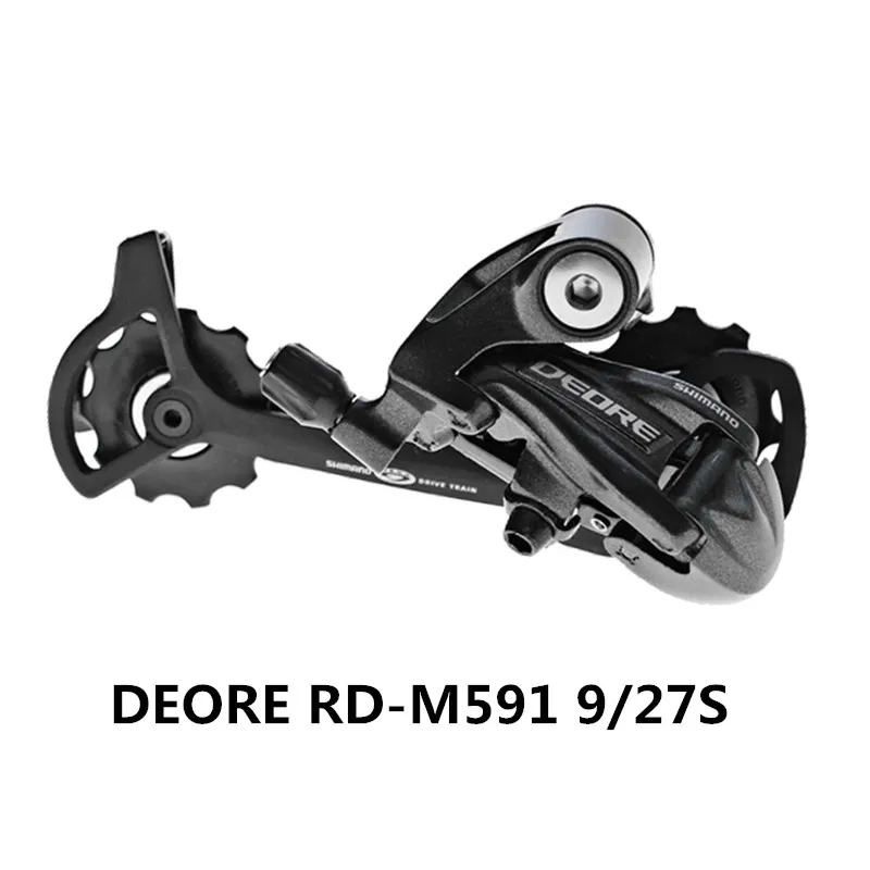 SHIMANO DEORE RD-M591/RD-M592/RD-593 горный велосипед задний циферблат 9 скорость/10 скорость черный