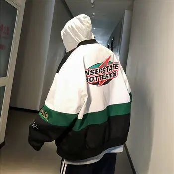 

Jackets Mens New Hip Hop Brand Thin Tracksuit Coat Fashion Casual Streetwear Man Pattern Print Jacket Casual Hoodie Streetwear