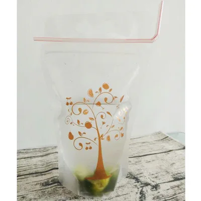 

Plastic bag for milk tea High temperature resistance 100 degree 3 layer BOPP PET LDPE Beverage packaging