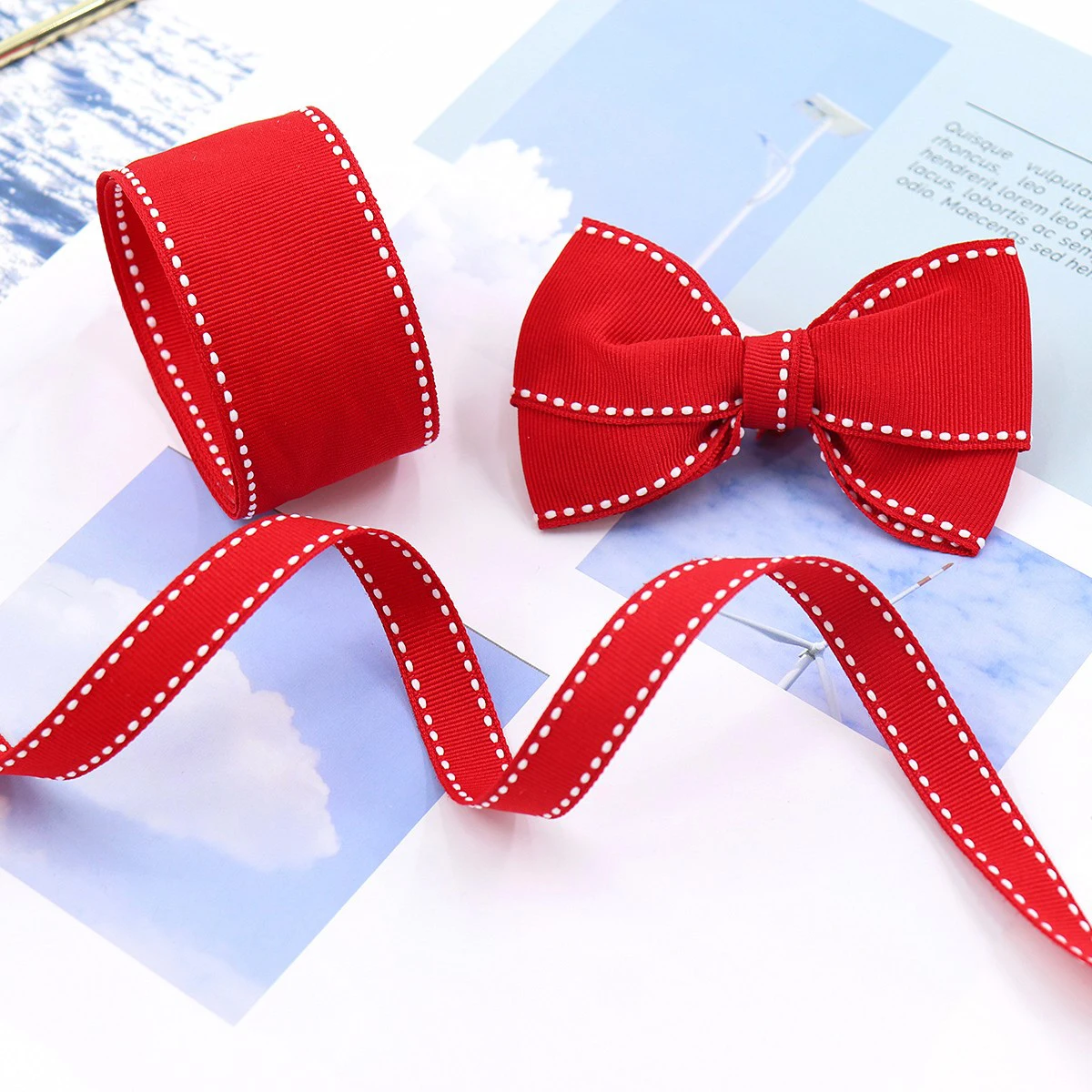 10Yards Grosgrain Ribbons for Wedding DIY