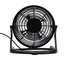 Портативный 4-дюймовый USB вентилятор охлаждения маленький 4 лопасти настольный USB кулер Супер Бесшумный мини USB вентилятор для ПК/ноутбука