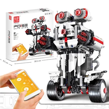 

Hot RC Robot Building Blocks legoINGlys Technic Remote Control Robot Car Weapon Creator Brick Children toys for christmas gift