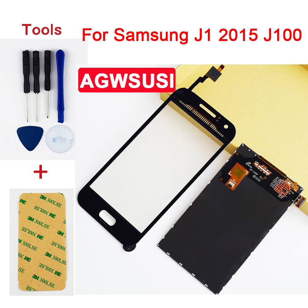 Для Samsung Galaxy J1 2015 J100 J100F J100FN J100H сенсорный экран с дигитайзером Сенсорное стекло +