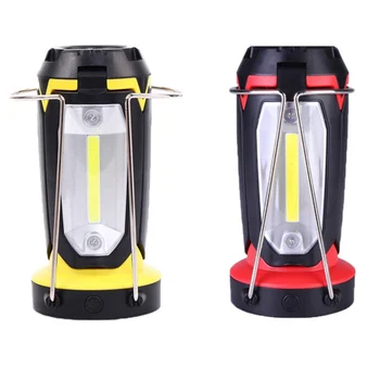 

Portable Tent Lamp USB Rechargeable LED COB Lightweight Camping Lanterns Light For Outdoor Working Hiking