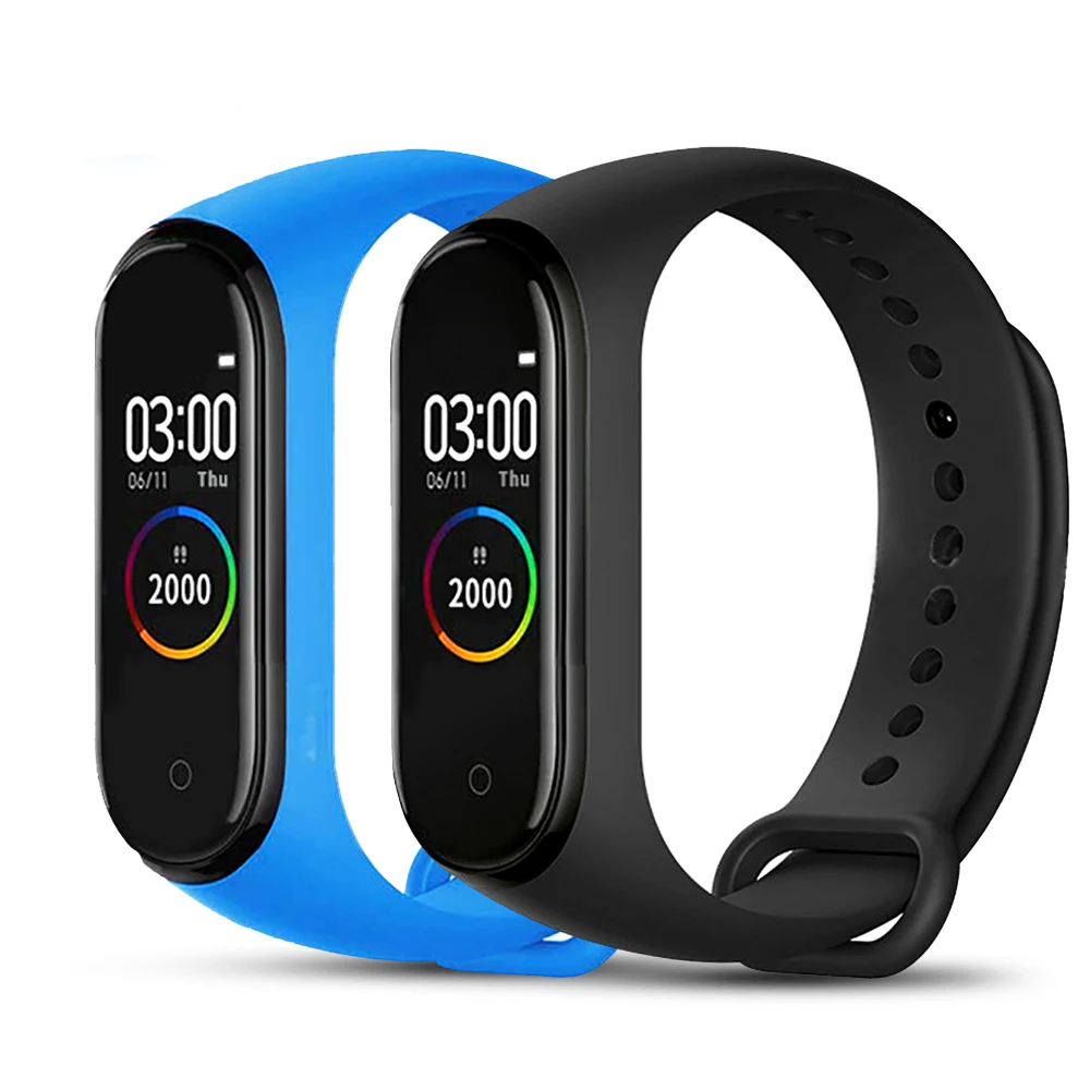 M4 Smart Band 4 Fitness Tracker Mi - M4 Smart Bracelet Waterproof Men ...