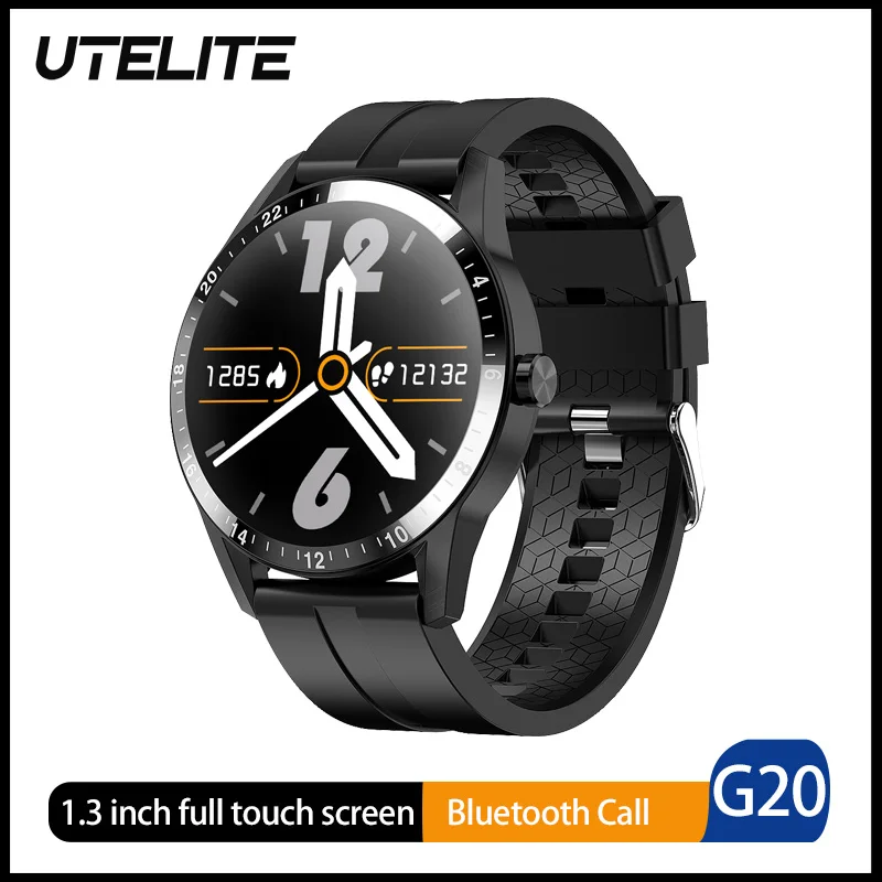 Умные часы UTELITE PK L13 L11 DT79 мужские сенсорные Смарт с функцией Bluetooth пульсометром