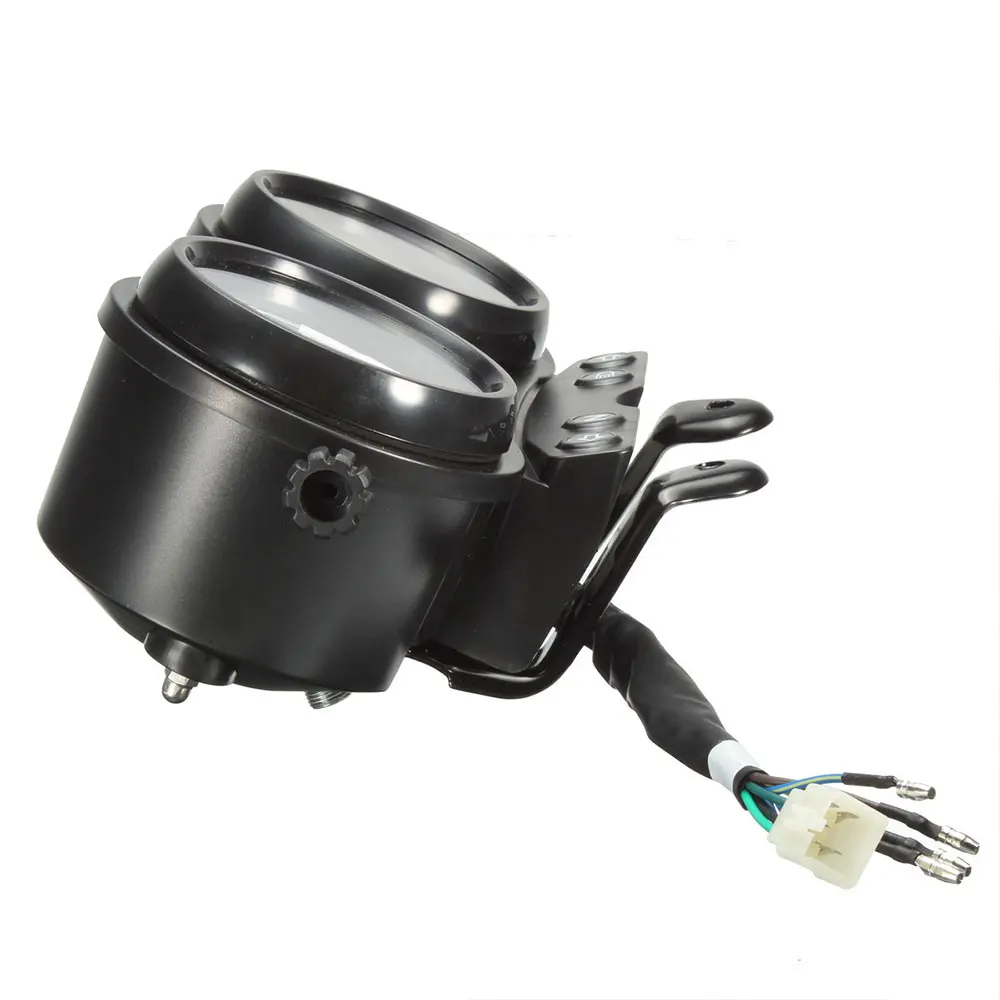 DC12V серебряные аксессуары Speedo метр Тахометр универсальная бытовая техника Speedo метр Тахометр полный прочный