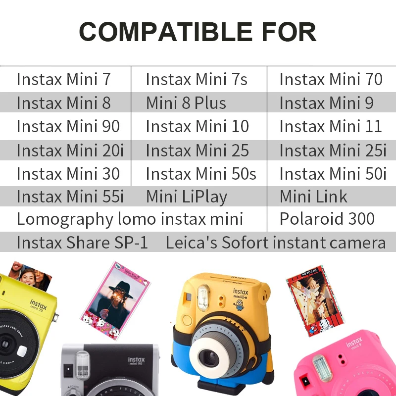 Подлинная Fujifilm Instax Mini Плёнки (10 листов) новый Микки Моментальное фото Камера для 8