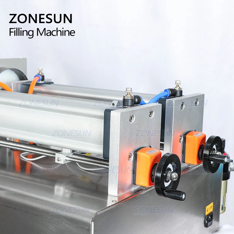 ZONESUN ZS GTD2 двойные насадки автоматическая машина для наполнения жидкостей бутылки
