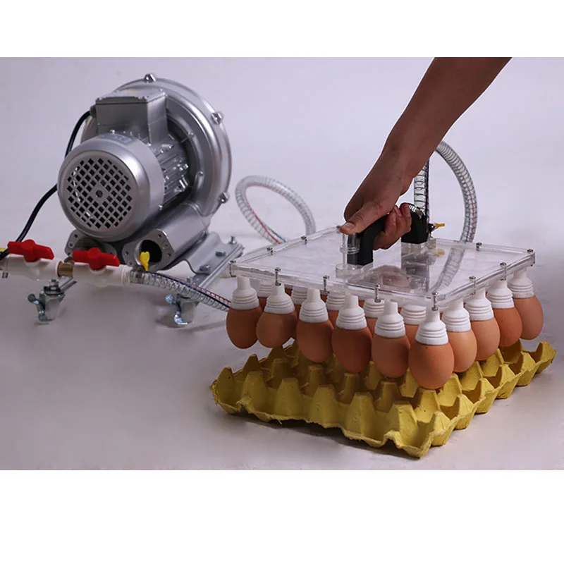 Вакуумный код яичные принадлежности для инкубаторов, чтобы сосать курицу и утиный яйца может сосать 30 штук за раз с двумя ручками