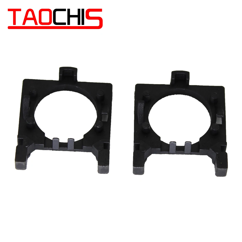 

TAOCHIS Car Accessories Retrofit LED Bulb Holder Adapter Sockets Base for Ford Focus 2 Fiesta MK2 H7 Halogen Upgrade to LED Base