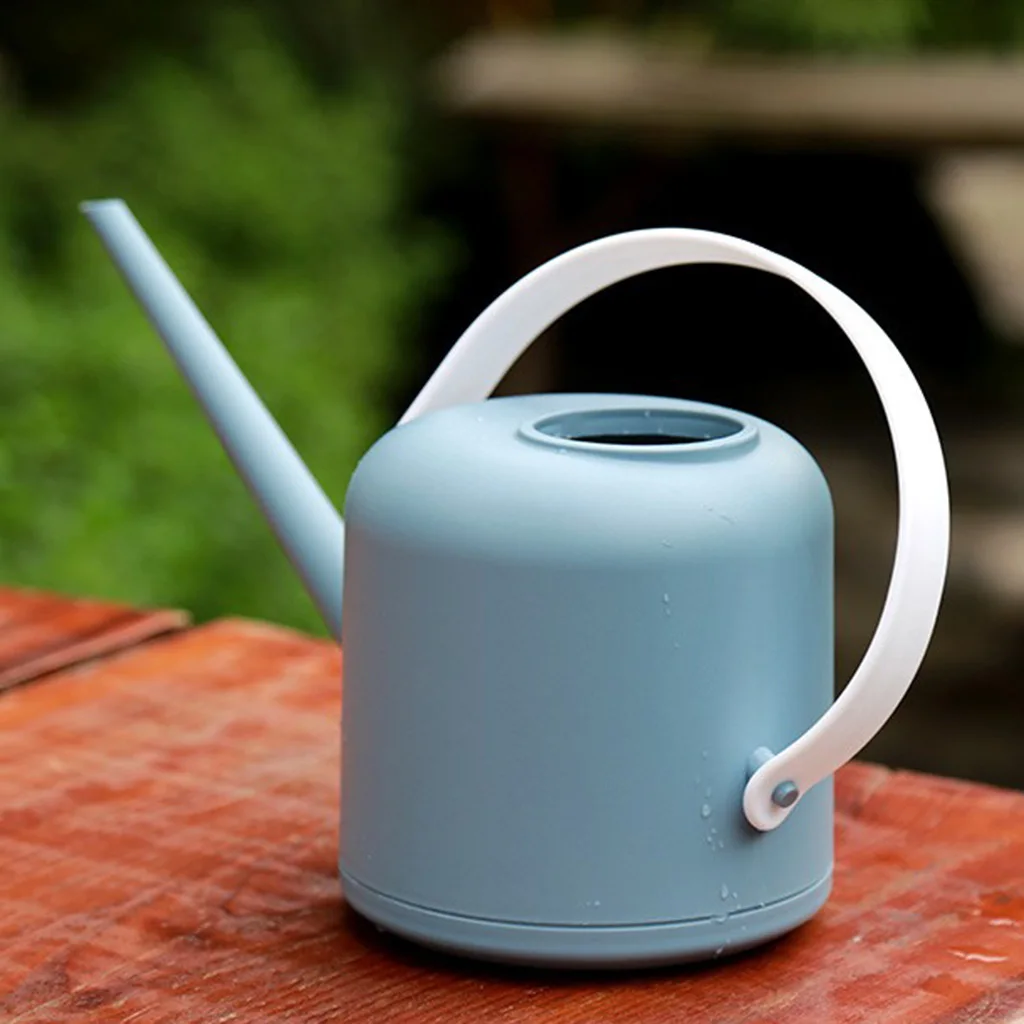 Vintage 1800ml Home Garden Watering Can Long Spout Watering Pot Small Watering Kettle With Handle for Planting Flower 