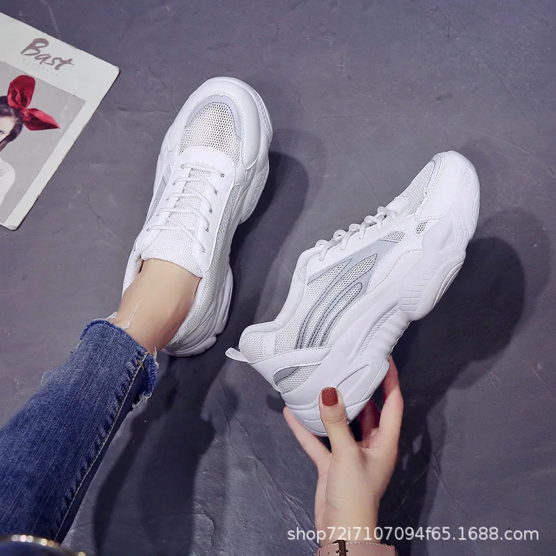 

Dad Shoes Women's INS Trendy Shoes Summer Breathable Versatile Intellectual Smoked Shoes Super Fire 2019 Summer Mesh MacBook Ath