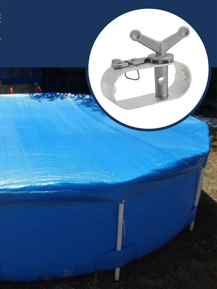 Swimming Pool Cover Winch Aluminum Constructed Winch For Pool Suitable