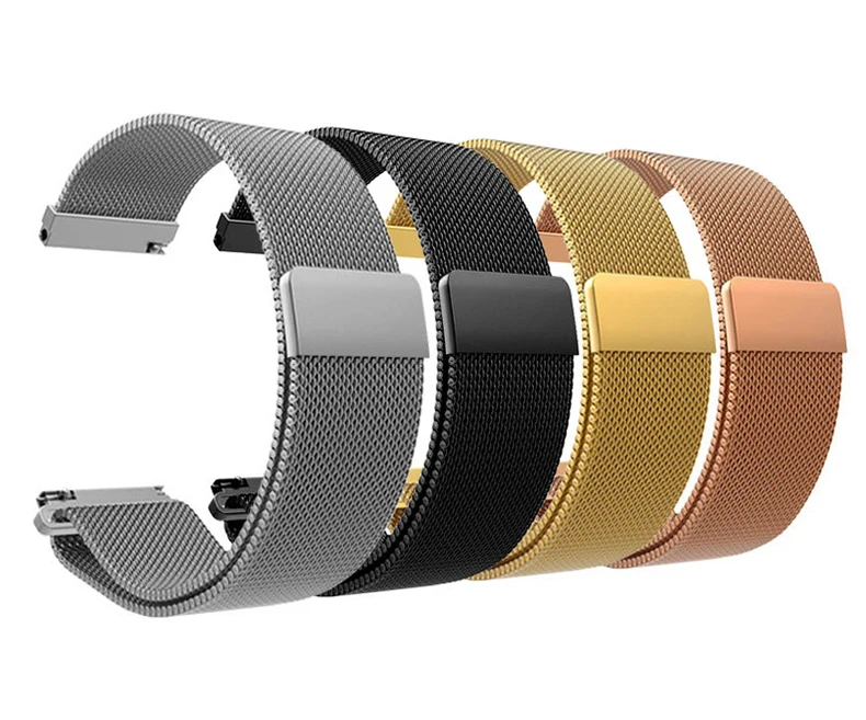 Amzish 20/22 мм метала роскошный элегантный стиль Wirst ремень для Huami Amazfit большой ремень Красочные спортивный браслет для Huami Amazfit Smart аксессуары