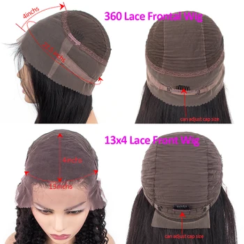 13x4 Lace front Human Hair Wigs Brazilian Body Wave Lace Wig With Baby Hair Glueless Beaudiva Remy Human Hair Lace Front Wigs 6