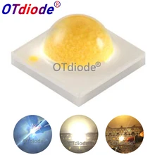 50 шт., HongKong, 1 Вт-3 Вт, 3535 SMD, высокая мощность, светодиодный чип-диод, светильник, нейтральный, белый, теплый, белый, сменный, CREE XPE, XP-E, XPG2, светодиодный