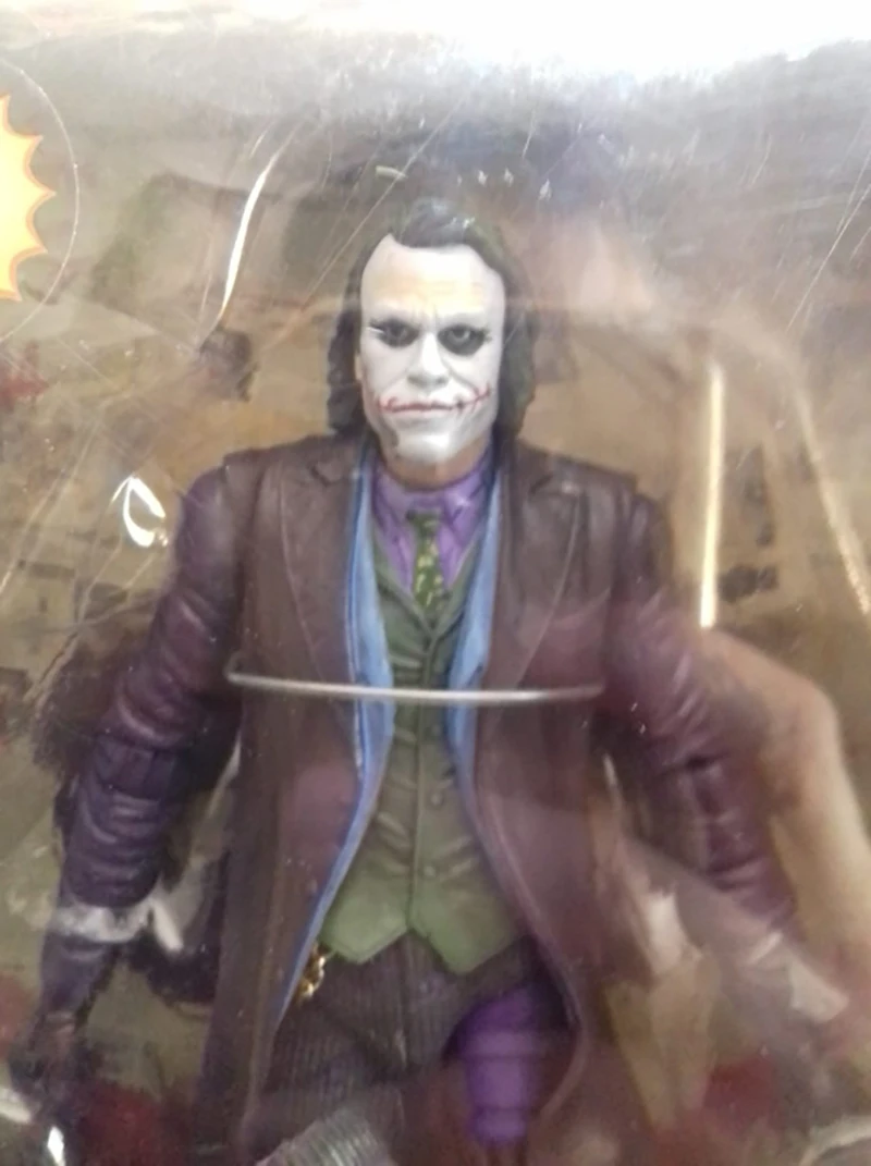 Beste 18cm 7inch DE JOKER HEATH LEDGER DC COMICS PVC Action Figure Inbare Model Speelgoed Gift