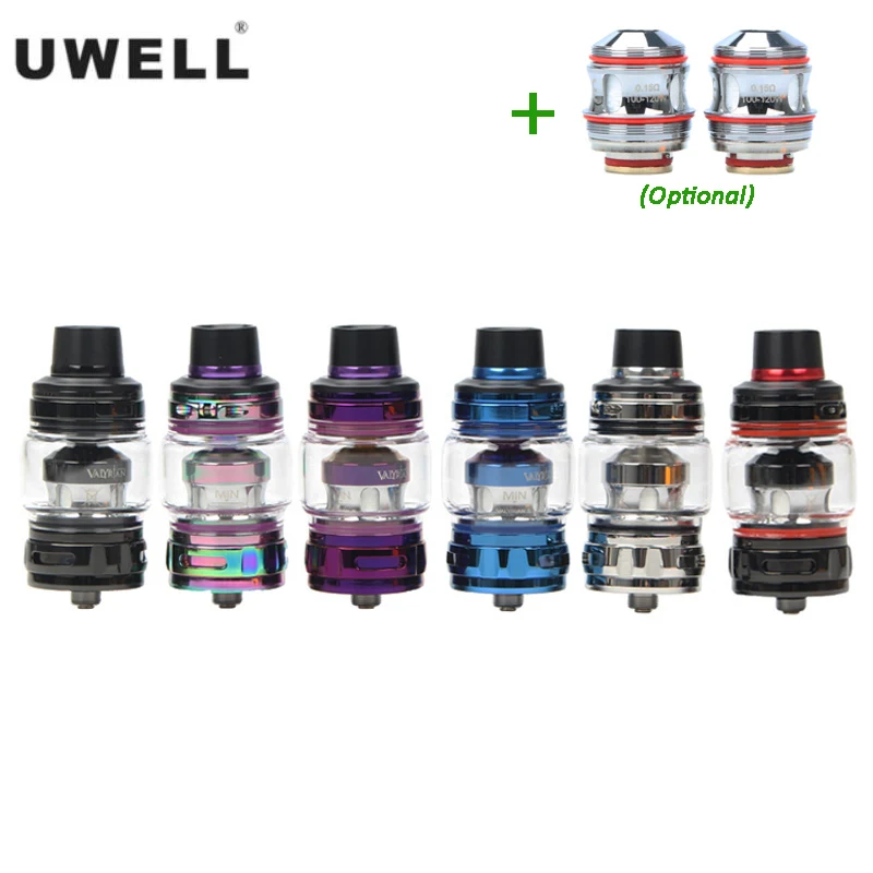 

UWELL Valyrian II Tank 6ml Self-cleaning tech Valyrian 2 Atomizer Flip Cap with UN2 UN2-2 Dual Coil Electronic Cigarette Vape