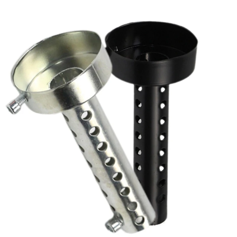 60mm Universal Motorcycle Exhaust Insert Motorbike Muffler Stainless