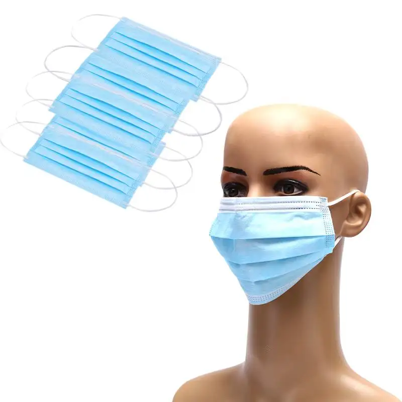 5 шт пылезащитные одноразовые маски для защиты от пыли ушные петли маски со ртом для лица защитные маски для лица 3 слоя|Маски| | - AliExpress