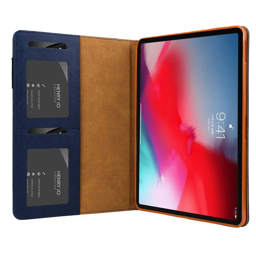 Leather Flip Stand Cover For ipad pro 11 Case Shockproof Auto Sleep Wake Smart Cover For ipad pro 11 Protective Case