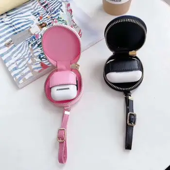 

Designer Luxury Big Brand Case for Airpods 1 2 Shockproof Protective Universal Cover Hook Clasp Keychain Design No.89707
