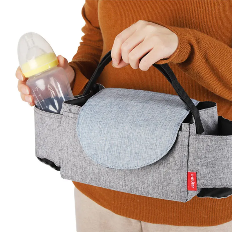 Модная Водонепроницаемая многофункциональная сумка для мам, Детская сумка для подгузников, дорожная сумка для подгузников для малышей, детская коляска, подвесная сумка