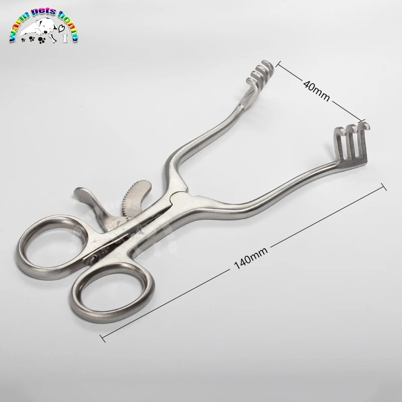 Weitlaner Retractor Self Retaining Retractors Blunt Wound Weitlaner Retractor Veterinary Instruments 2
