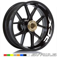 

Motorcycle Styling Wheel Hub Tire Reflective Sticker Car Decorative Stripe Decal For HONDA PCX 125/150 PCX125 PCX150 all years