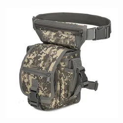 Nylon Tactical Thigh Drop Leg Bag for Outdoor Hunting and Hiking (ACU)