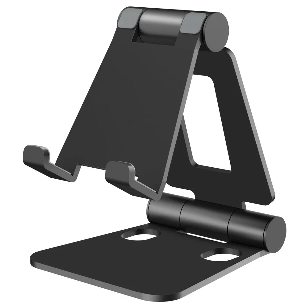 

Adjustable Phone Stand, Cell Phone Stand, Phone Holder for Desk Cradle Dock Compatible with Phone 11 Pro Xs Xs Max Xr X 8, iPad