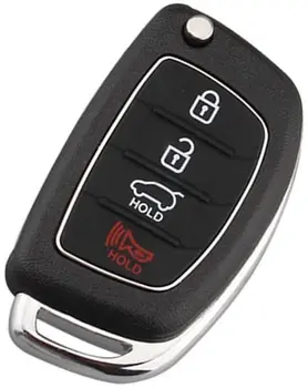 

Car Key Fob Shell Remote Flip Key Case for Hyundai i10 i20 i30 i35 i40