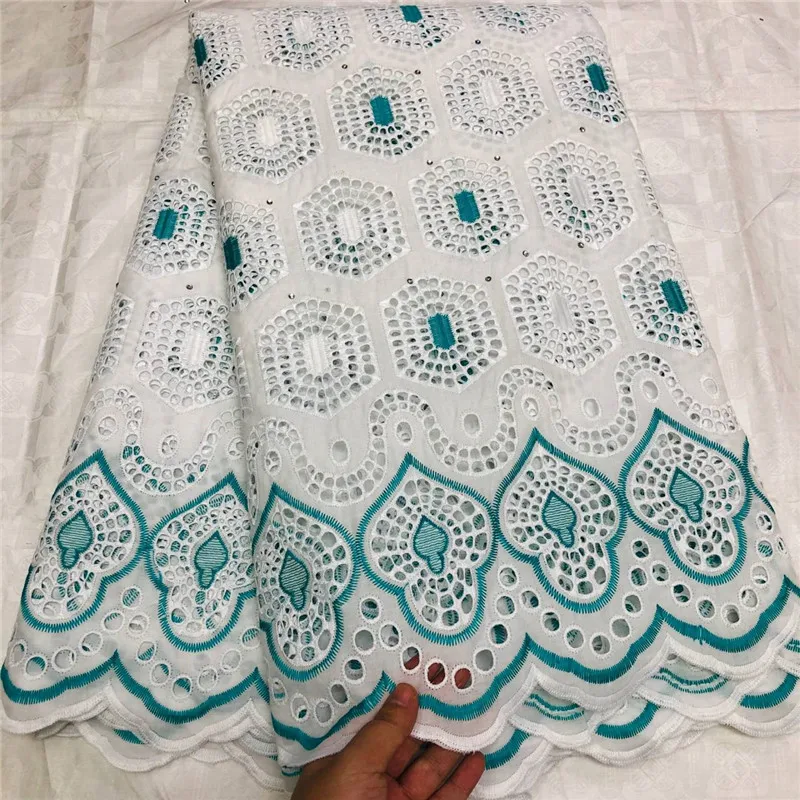 Африканская сухая кружевная ткань, высокое качество, хлопок, кружево, горячая Распродажа, швейцарская вуаль, кружевная ткань из Дубая, африканская ткань, 5 ярдов