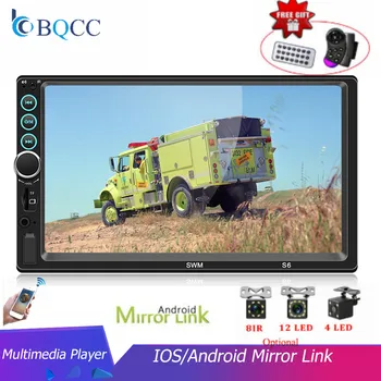 

Bluetooth MP5 2 Car Radio One Din Universal Multimedia Player FM Mirror Video Link Stereo Audio with Remote Control