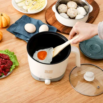 

Electric Cooker Students Dormitory for Pot Fans You 1-2 Human Small Power Electric Heat Pan Instant Noodles Electric Frying Pan