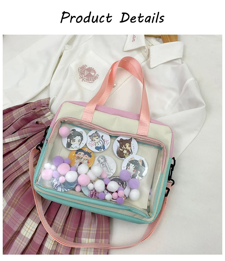 JK uniform shoulder bag Sexy Shoulder bag Cute handbags for women Teen Girls Shopper bag Handbag Japanese Ita Bag Women's bag