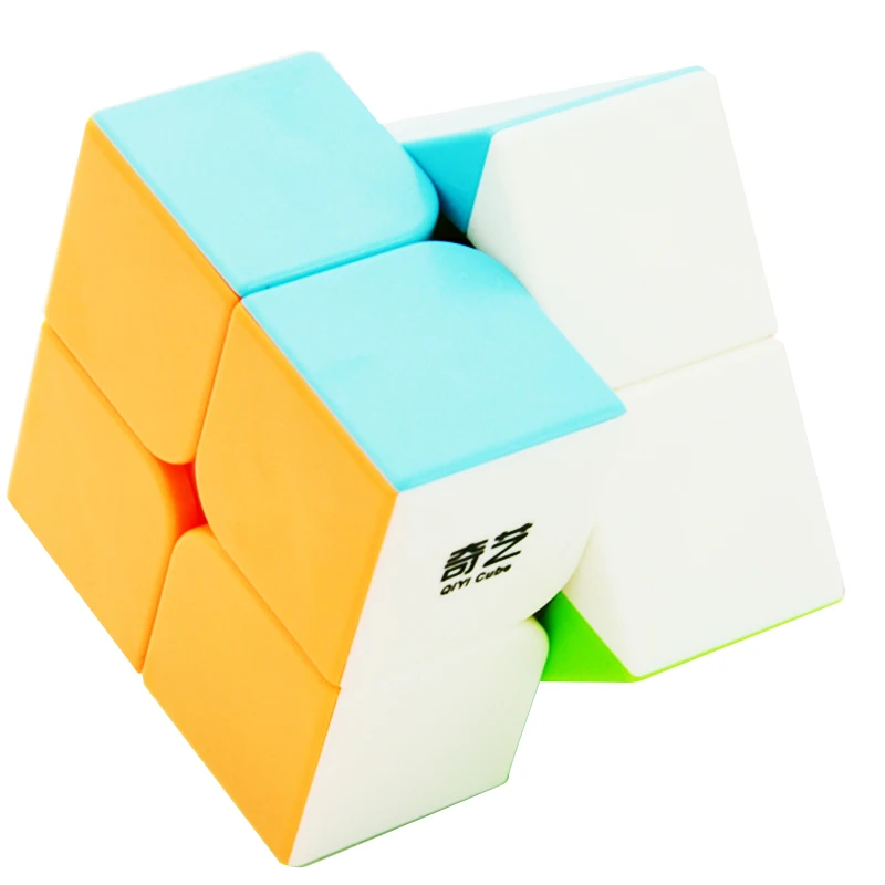 Qiyi Qidi 2x2x2 скоростной куб Qidi S Magico Cubo головоломка для начинающих, игрушки для детей, волшебный 2x2 куб