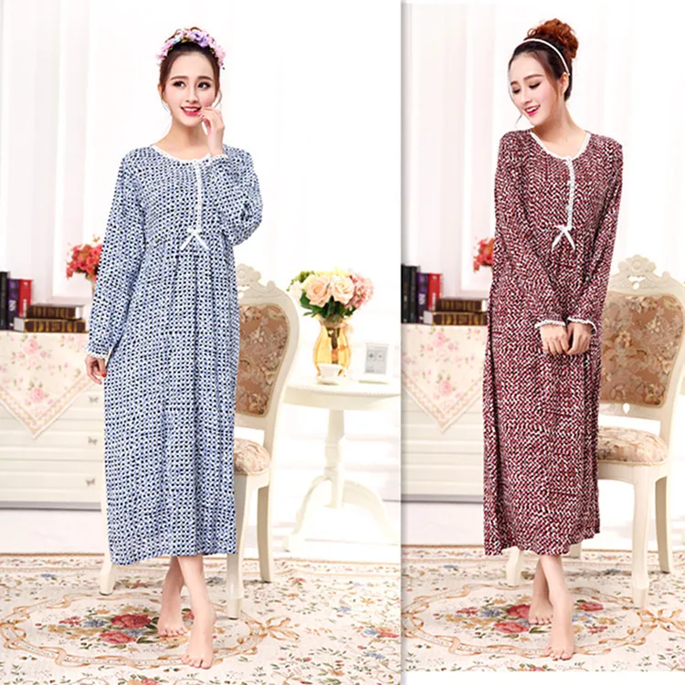

Soft and Healthy Skin Material of Long Sleeve Woven Cotton Fabric for Women in Spring and Autumn
