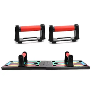 

9 in 1 Body Training Stands Building Fitness Push up Rack Board Fitness Exercise Push-up Stands Body Building Home Equipments