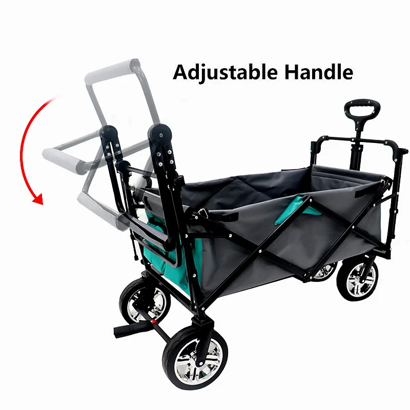 verensacarart folding utility cart in navy