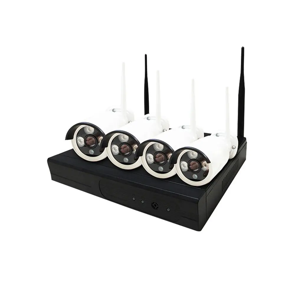 

Wifi Ip Security Camera Full Set 1080P Nvr Hd Video Hd Network Wireless Monitoring Suite (4 Channels 2 Million Pixels) Eu