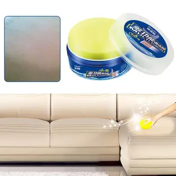 

LeLeather Cleaner Car Seat Sofa Water-free Leather Decontamination Cream Cleaner Multifunctional All-Purpose Leather Repair Tool