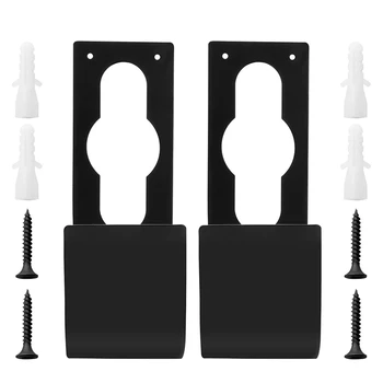 

2Pcs Garden Hose Hanger Wall Mount Heavy Duty Hose Holder Hook Fit to 50Ft 75Ft 100Ft 150Ft Expandable Hose