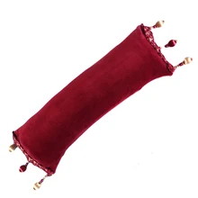 Розовый/винно-красный мягкий бархат опора для рук Подушка съемные моющиеся дизайн ногтей профессиональный салон маникюрный держатель для рук Подушка