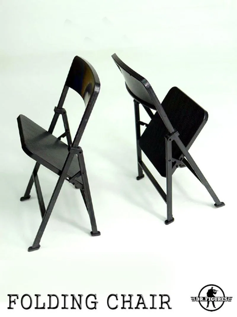 1/6 фигурка солдата аксессуар складной черный стул модель семейная сцена для 1" фигурка солдата игрушки