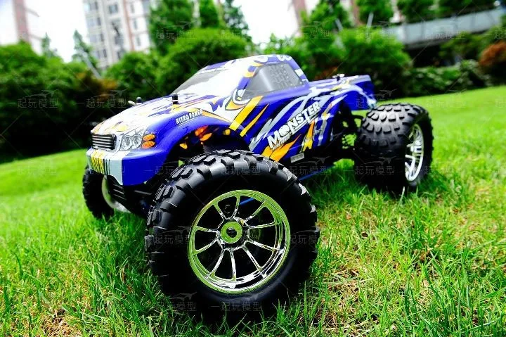 Free shipping RC Monster HSP 94188 Nitro 4WD 2.4GHz 110 RTR RC CAR Big Foot d4