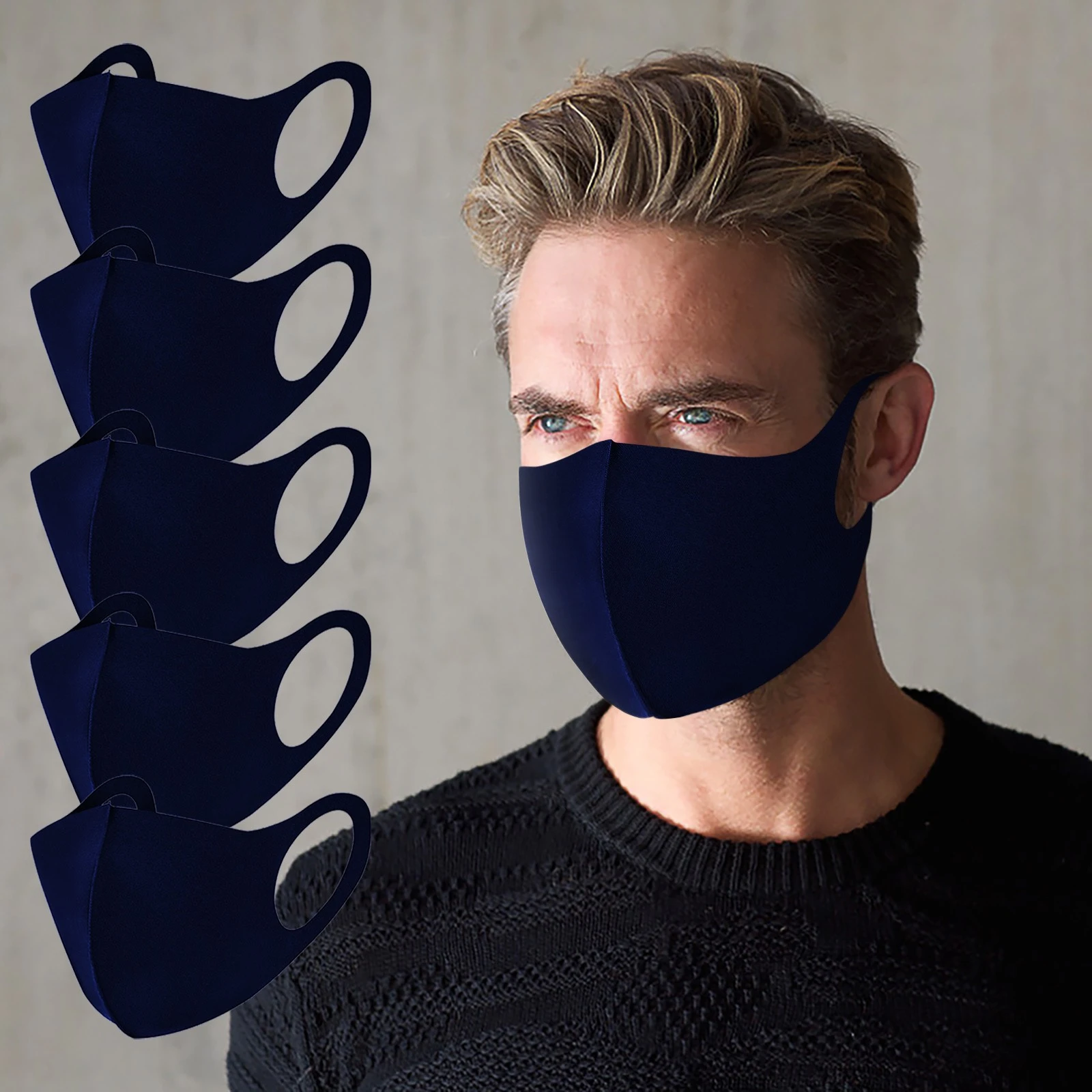 Masks Reusable Washable Woman Fashion Mouth Mask Women Fabric Mouth