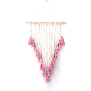 

Macrame Wall Hanging Woven Bohemian Boho Wall Decor Home Art Beautiful Apartment Dorm Room Decoration
